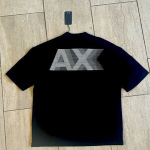 Black size S , Armaani exchange tshirt comfort fit